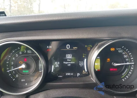 2021 Jeep Wrangler 4Xe Unlimited Sahara 4X4 z USA, uszkodzony, nr VIN 1C4JJXP61MW804833